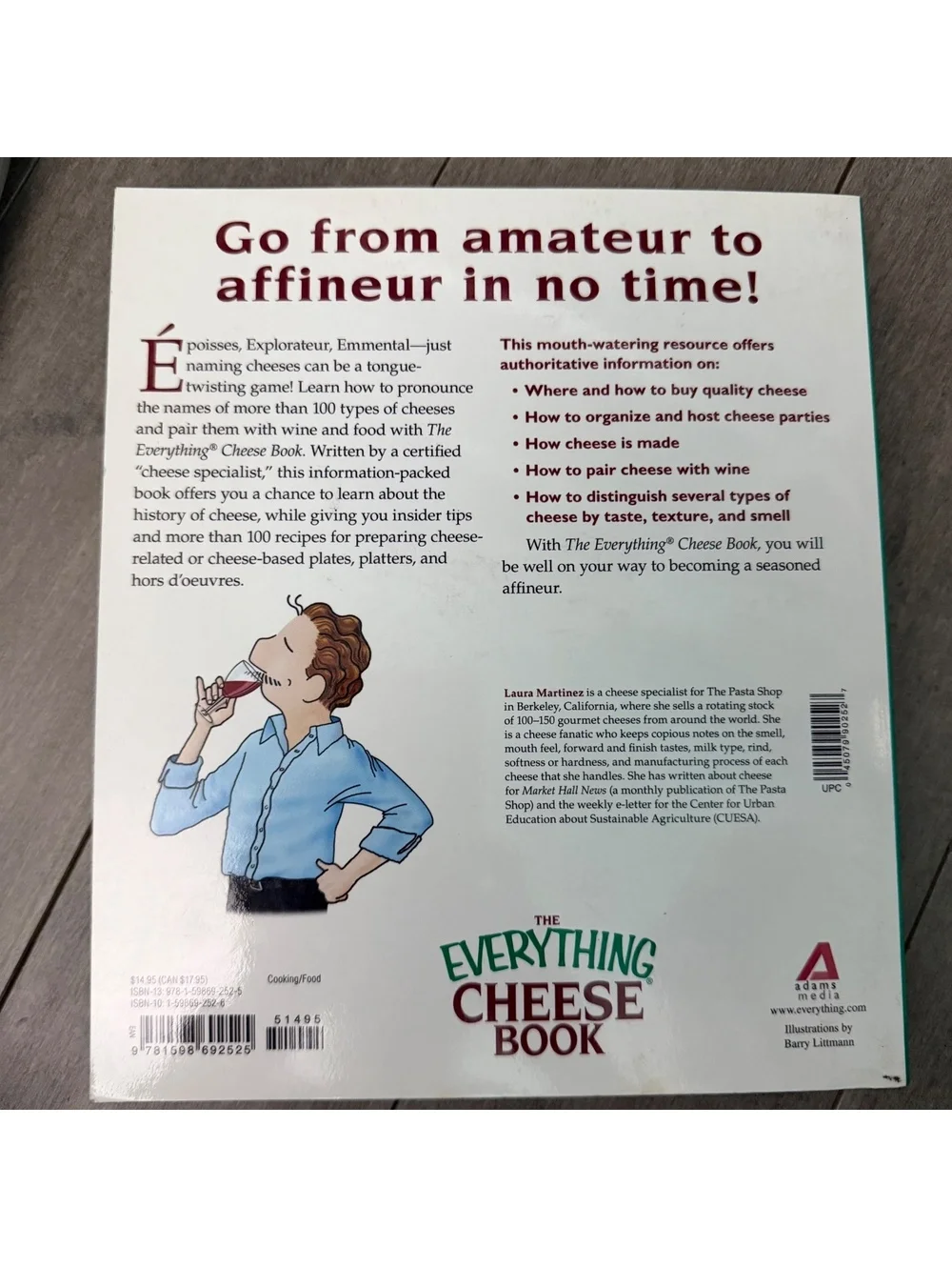 The Everything Cheese Book by Laura Martinez
